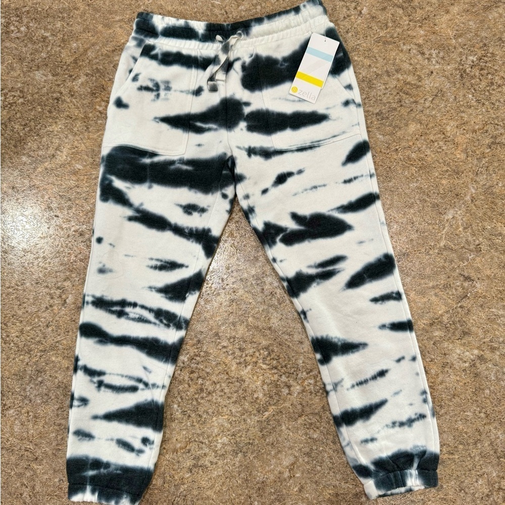 New Zella Girl Tie Dye Sweatpants